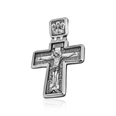 картинка Крест из серебра "Дивеевский" (42464) 