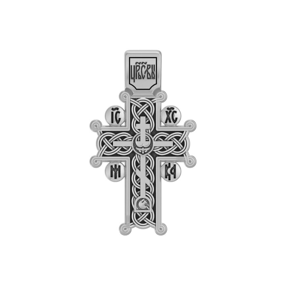 Купить Крест из серебра "Голгофский" (42913)