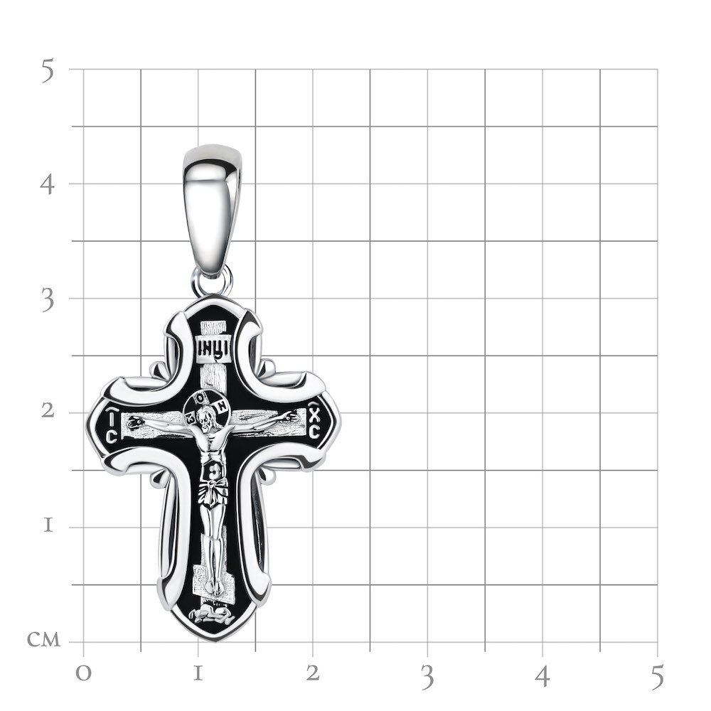 Купить Крест из серебра "111" (42735)