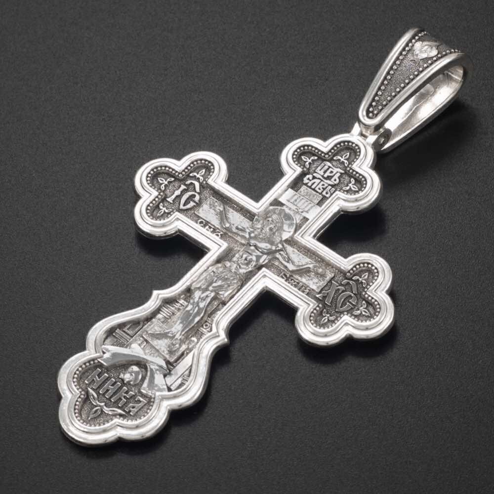 Купить Крест из серебра "Животворящему Кресту" (42899)