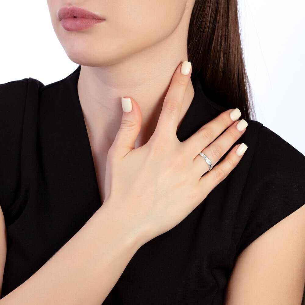 Купить Кольцо из серебра "Рыбки" (32312)