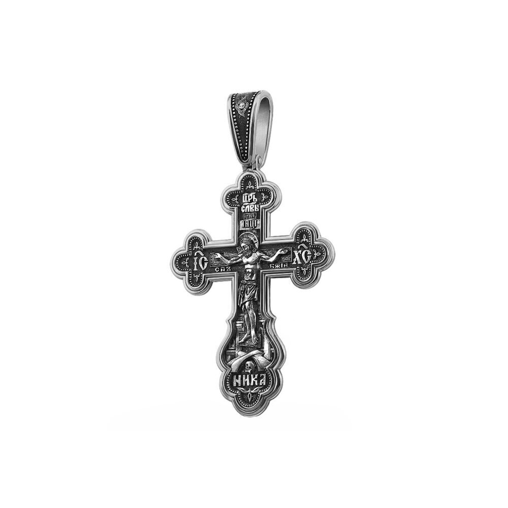 Купить Крест из серебра "Животворящему Кресту" (42899)