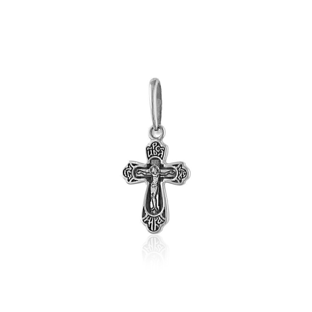 Купить Крест из серебра с позолотой (26744)