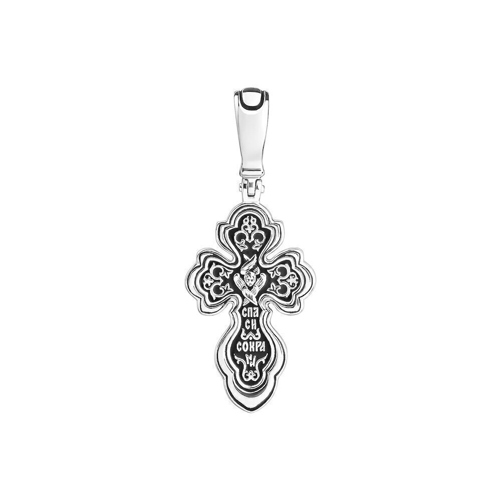 Купить Крест из серебра "Спаси и Сохрани" (42718)