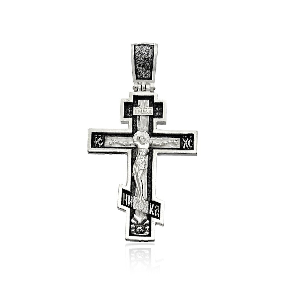 Купить Крест из серебра "Кресту твоему" (9293097)