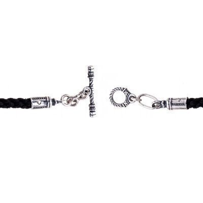 картинка Гайтан с замком из серебра (92468) 