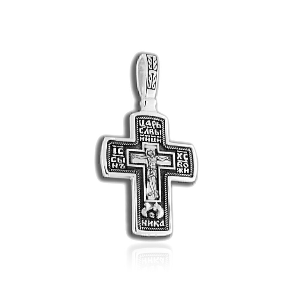 Купить Крест из серебра "Святой Николай Чудотворец" (2733)