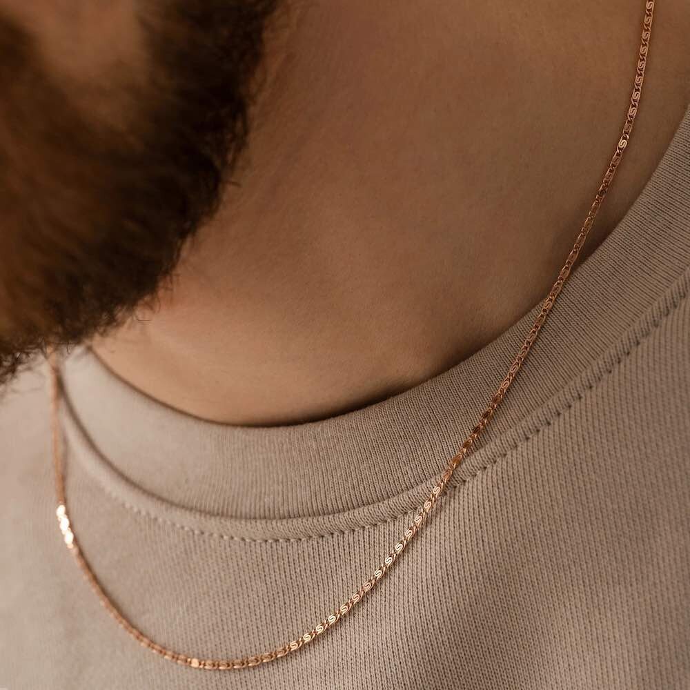 Купить Цепь из красного золота "Люмакина" (91044)