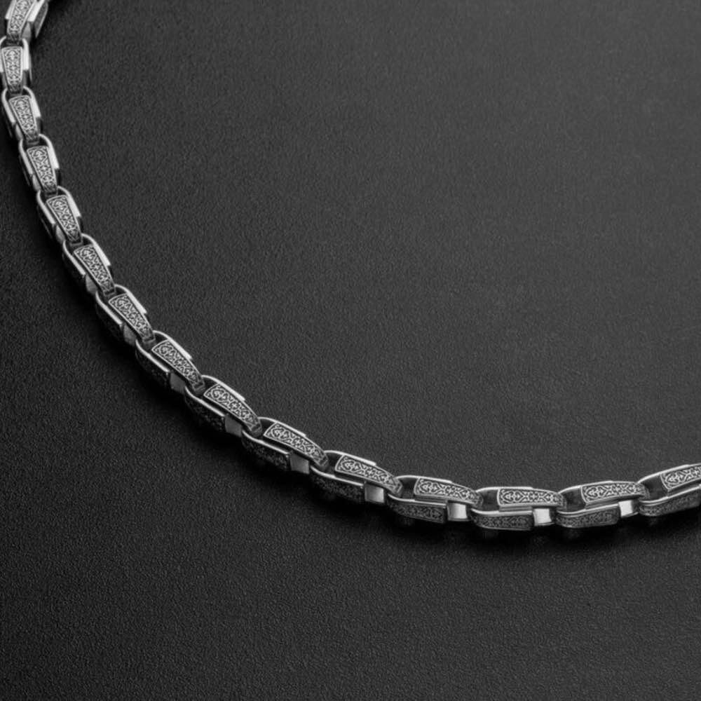 Купить Браслет из серебра "Молитва о детях" (12390)