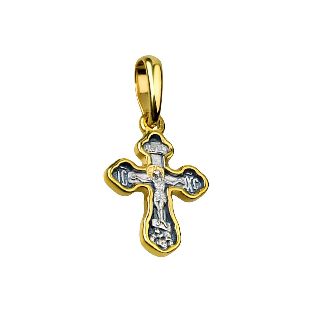 Купить Крест из серебра "Распятие Христово" (42019)