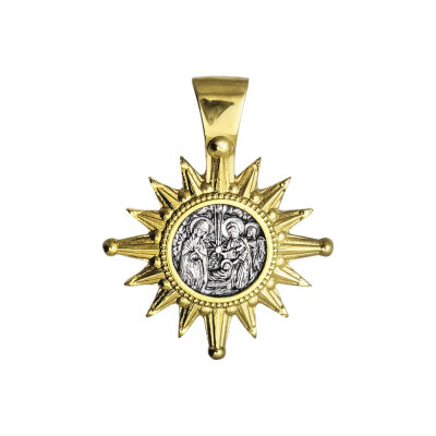 картинка Образ из серебра "Рождественская Звезда. Рождество" (52345) 