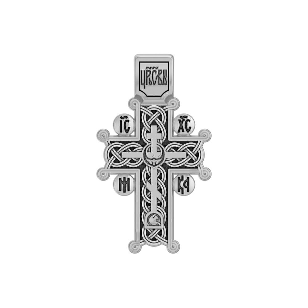 Купить Крест из серебра "Голгофский" (42913)