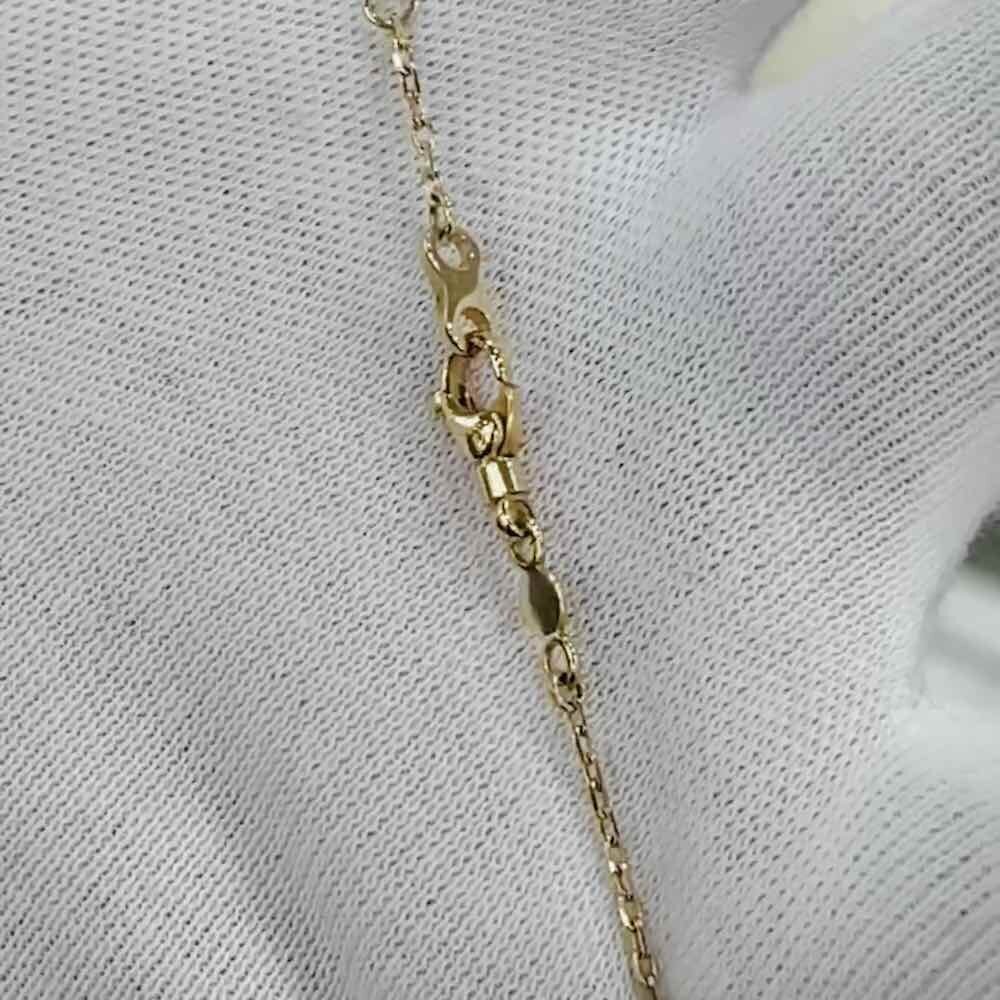 Купить Браслет из желтого золота "Вифлиемская звезда" с бриллиантами (11008)