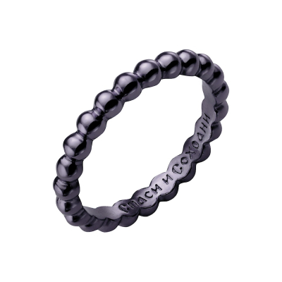 картинка Кольцо из серебра "Спаси и Сохрани" (32246) 