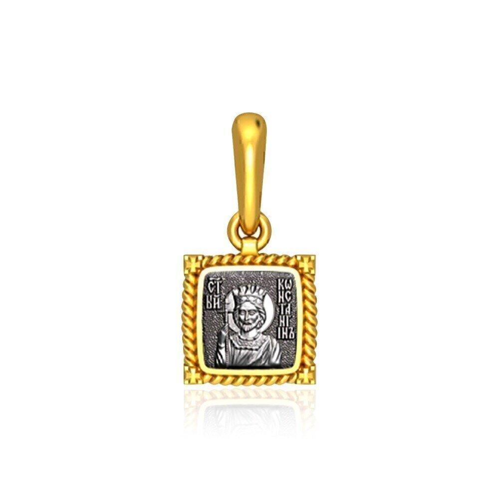 Купить Образ из серебра "Святой Константин" (39312)