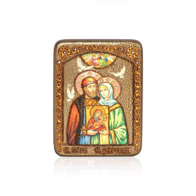 картинка Икона "Святые Петр и Феврония" (20998) 