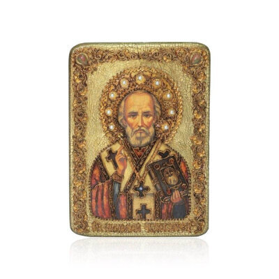 картинка Икона "Святой Николай Чудотворец" (20492) 