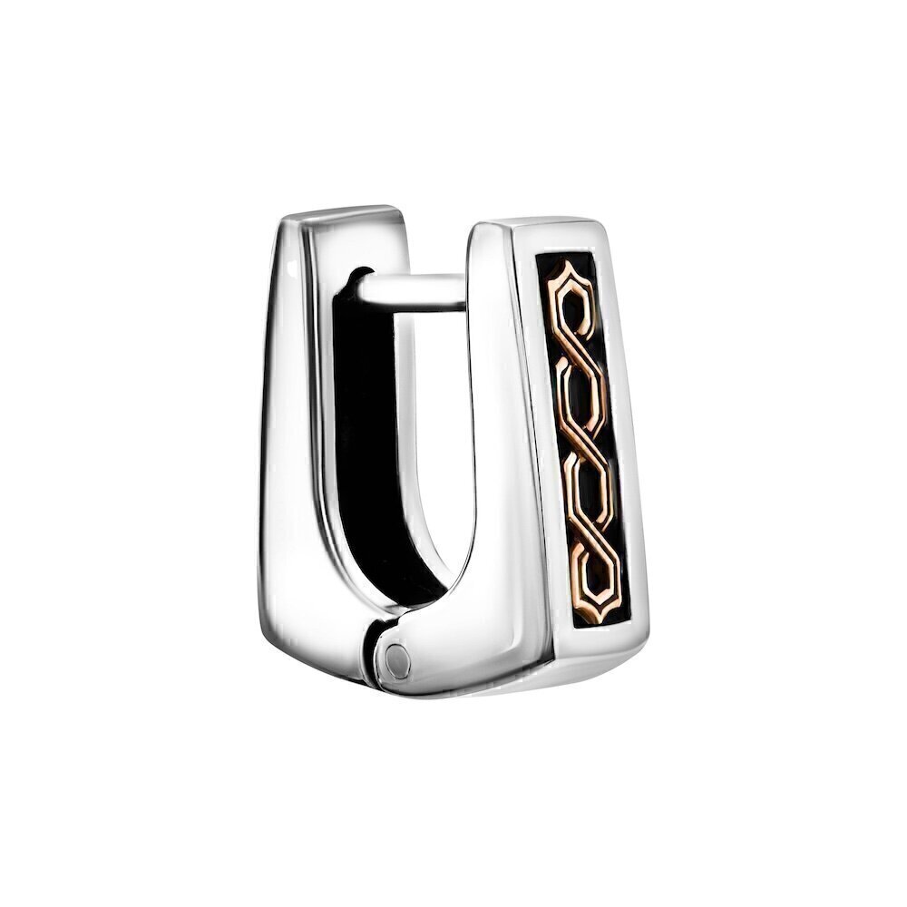 Купить Серьга из серебра "Узор" (72093)