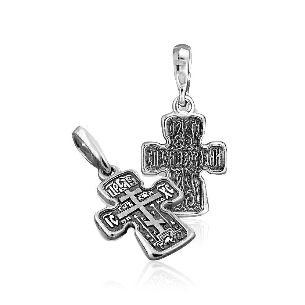 Купить Крест из серебра "Голгофский" (2838)