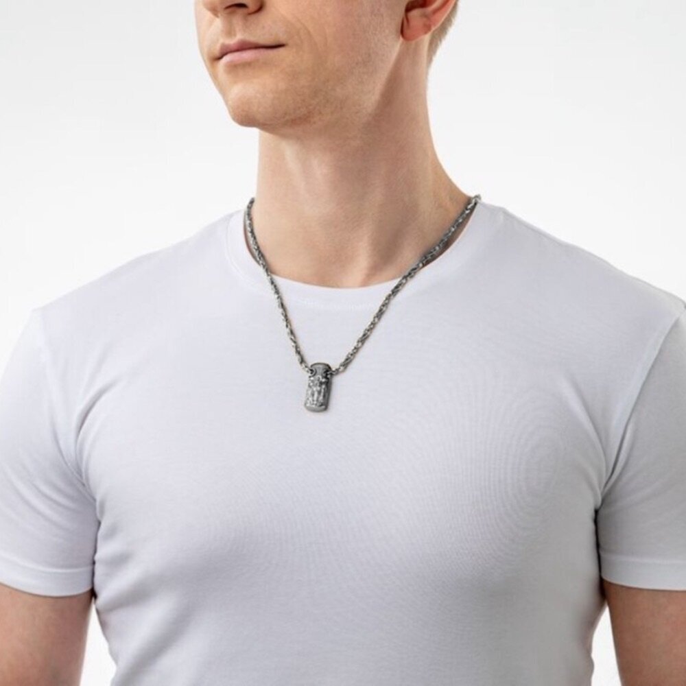 Купить Образ из серебра "Святой Николай Чудотворец" (52542)