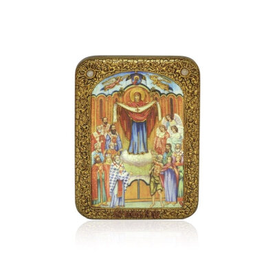 картинка Икона "Божия Матерь Покрова" (20076) 