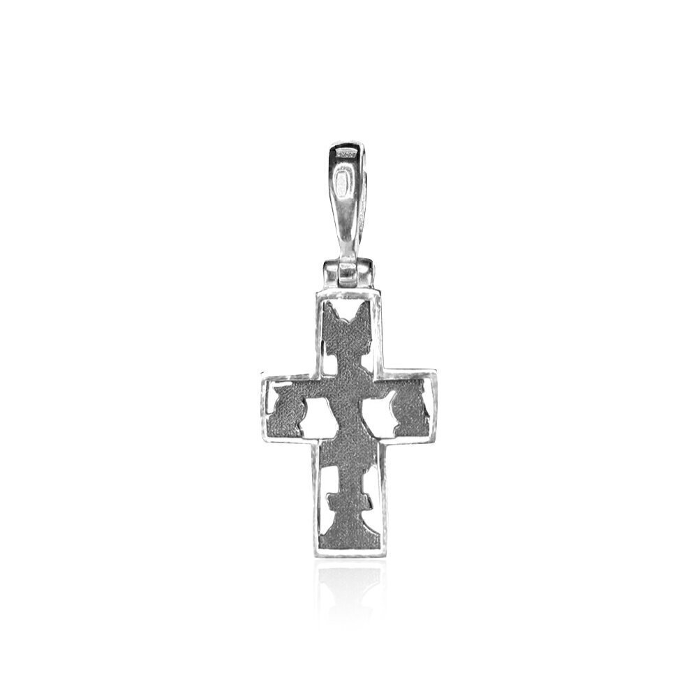 Купить Крест из серебра "Крест пропильной малый" (2539)
