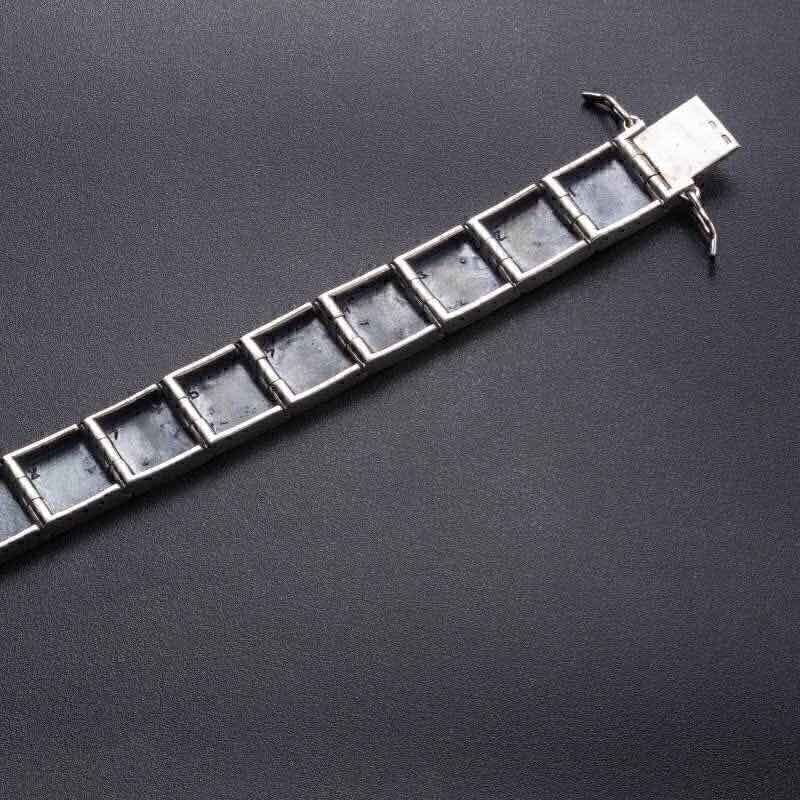 Купить Браслет литой из серебра "Псалом 90" (12060)