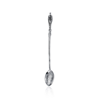 картинка Ложка из серебра фианитом (61074) 