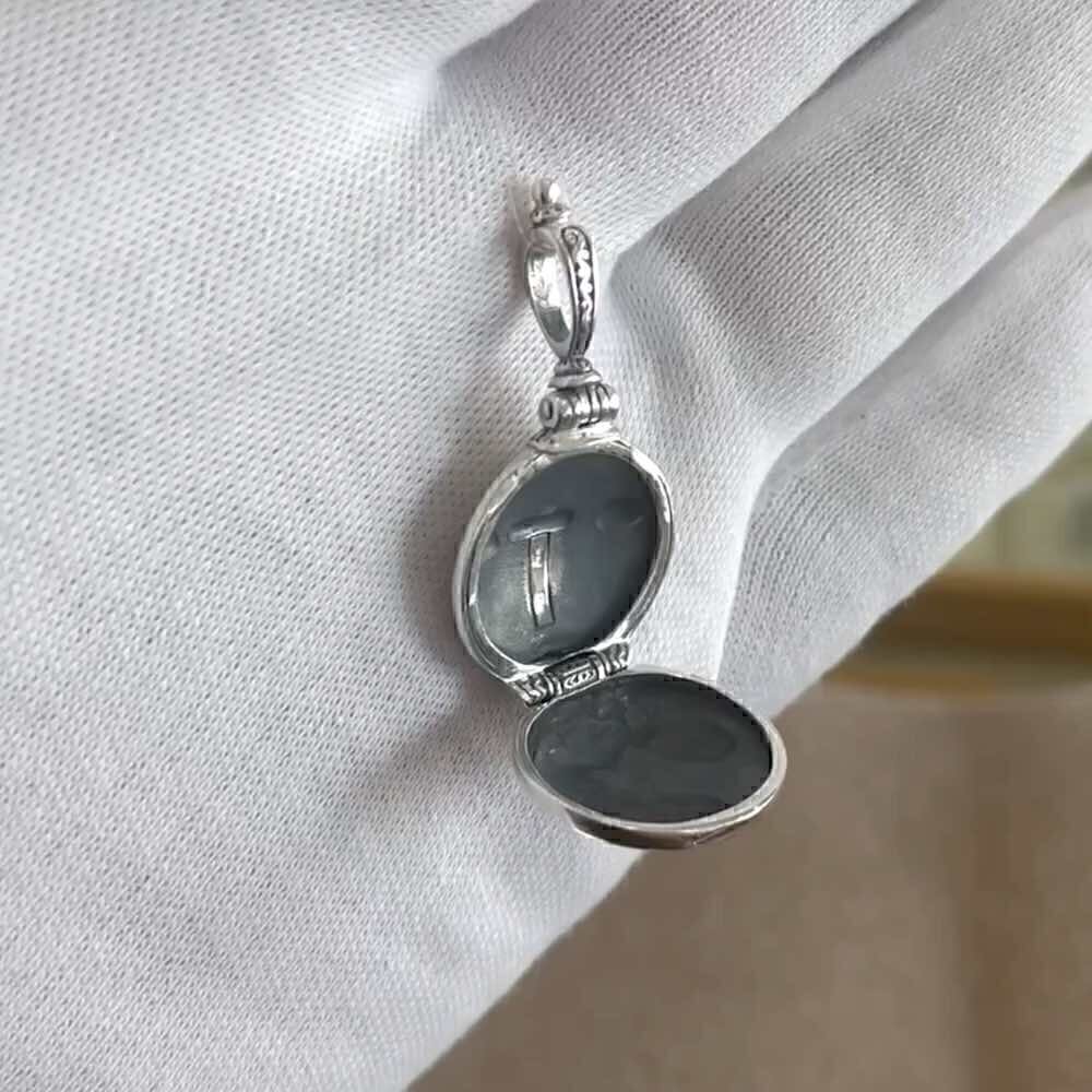 Купить Ладанка из серебра "Ангел Хранитель" (52883)