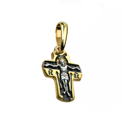 картинка Крест из серебра "Детский" (42232) 