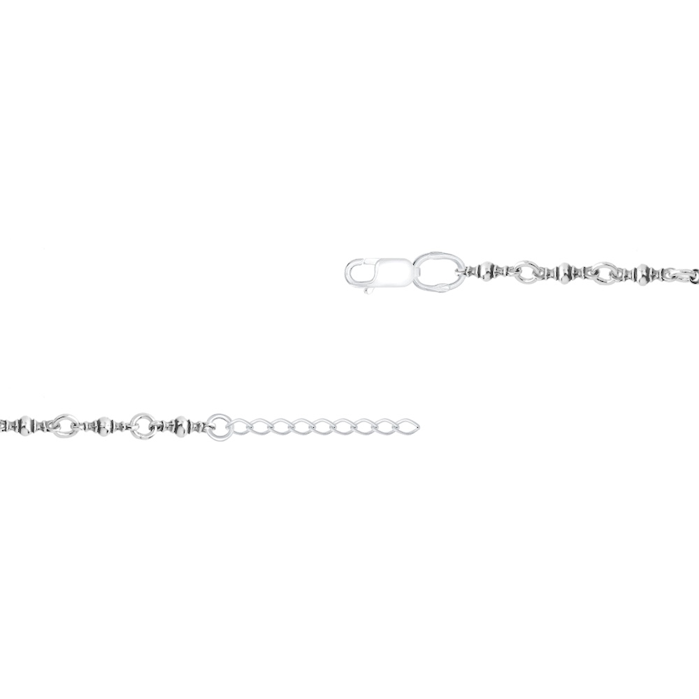 Купить Цепь литая из серебра "С ликами святых" (92476)