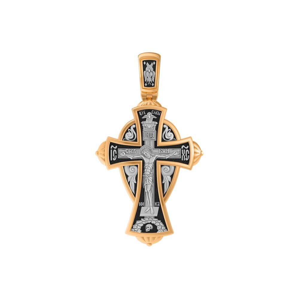 Купить Крест из серебра "Архангел Михаил" (42892)