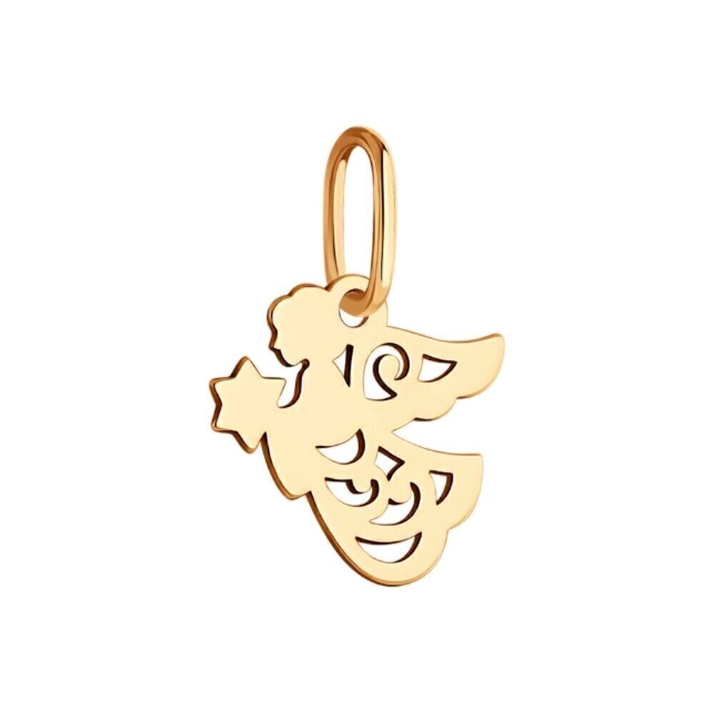 Купить Подвеска из красного золота "Ангел Хранитель" (51120)