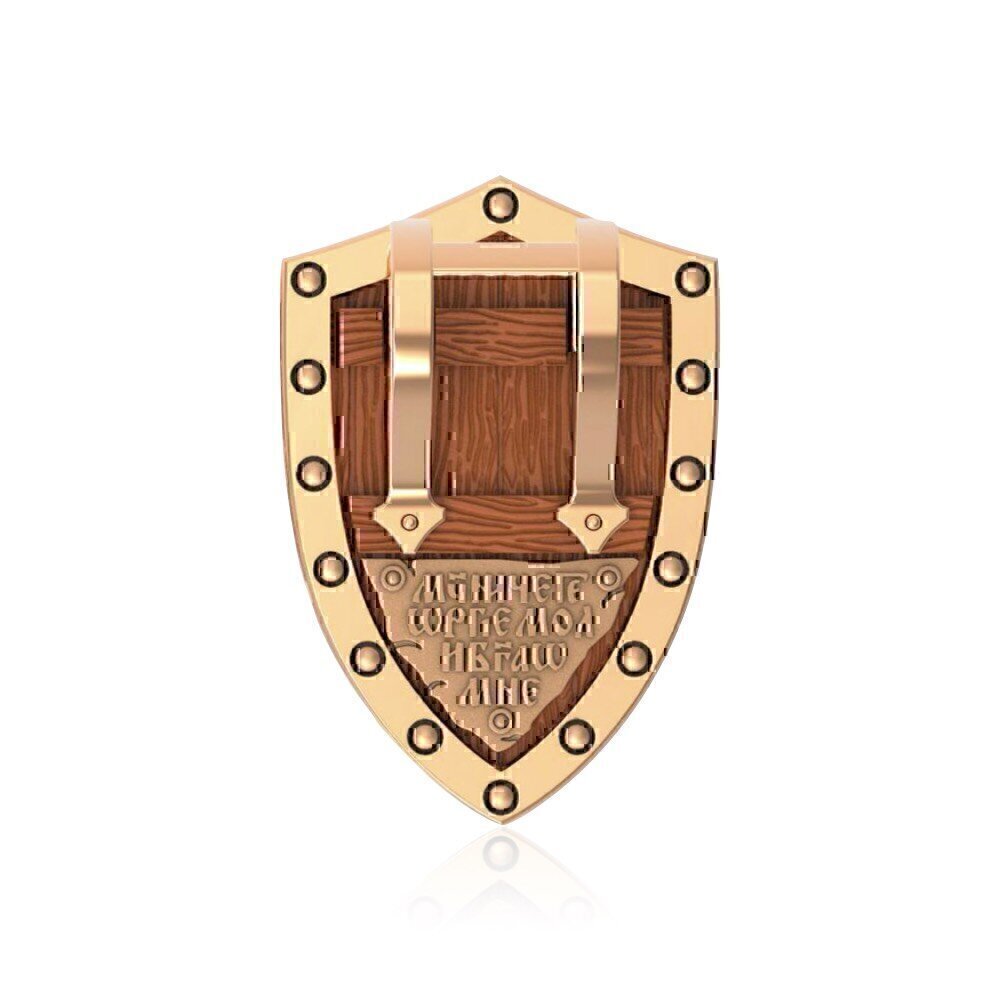 Купить Образ из красного золота "Святой Георгий Победоносец" (30592)