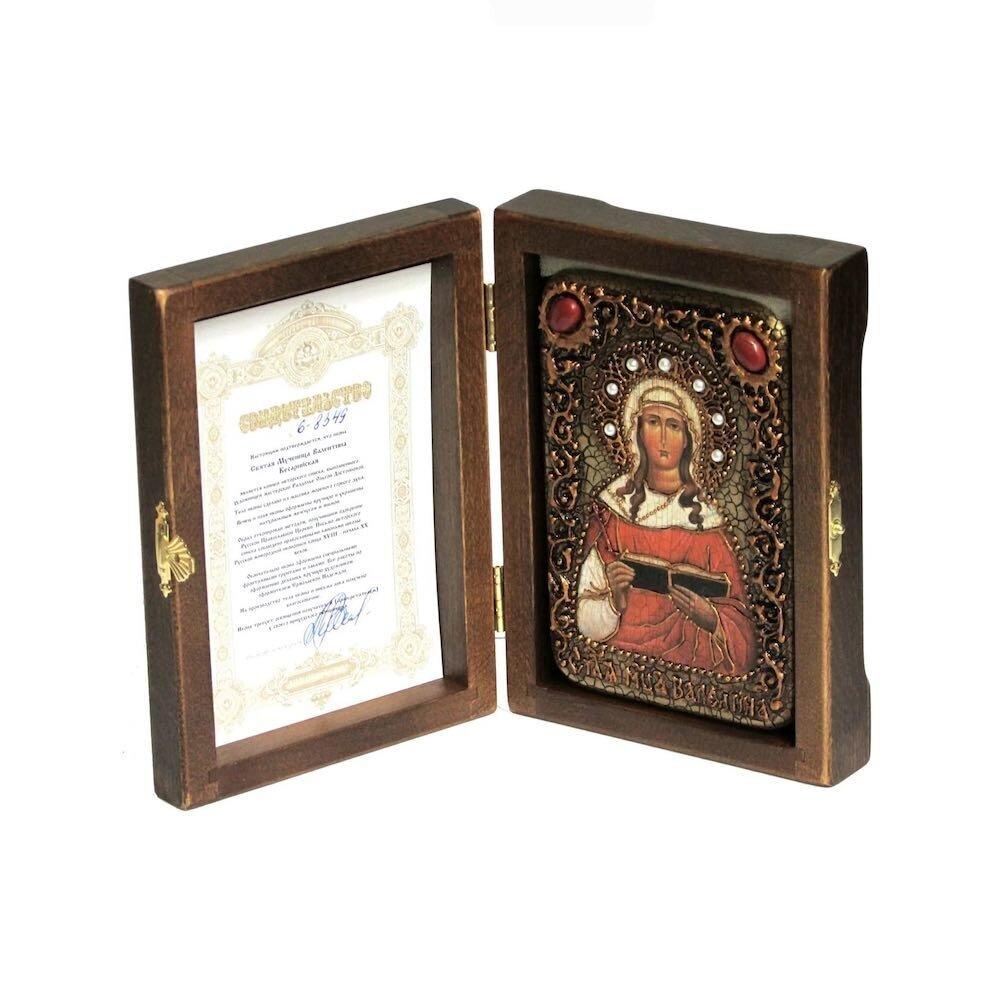 Купить Икона "Святая мученица Валентина Кесарийская" (20991)