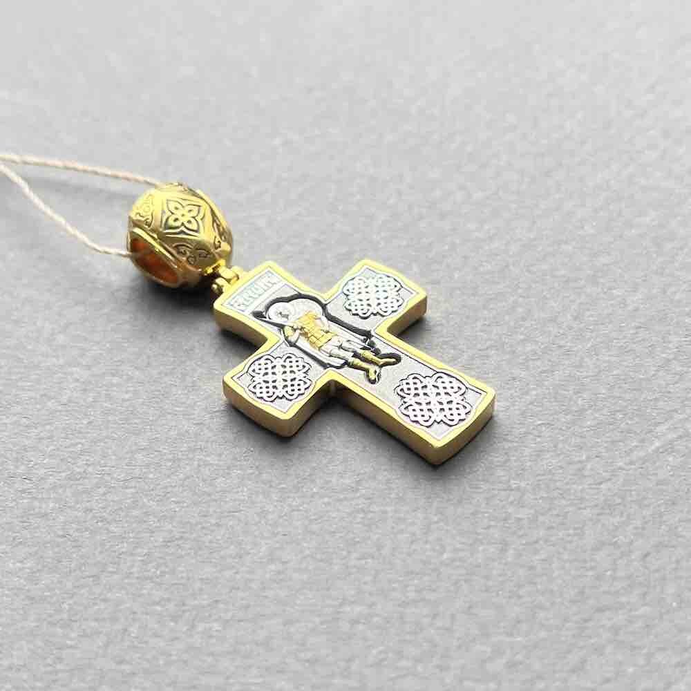 Купить Крест из серебра "Святой Георгий Победоносец" (42480)