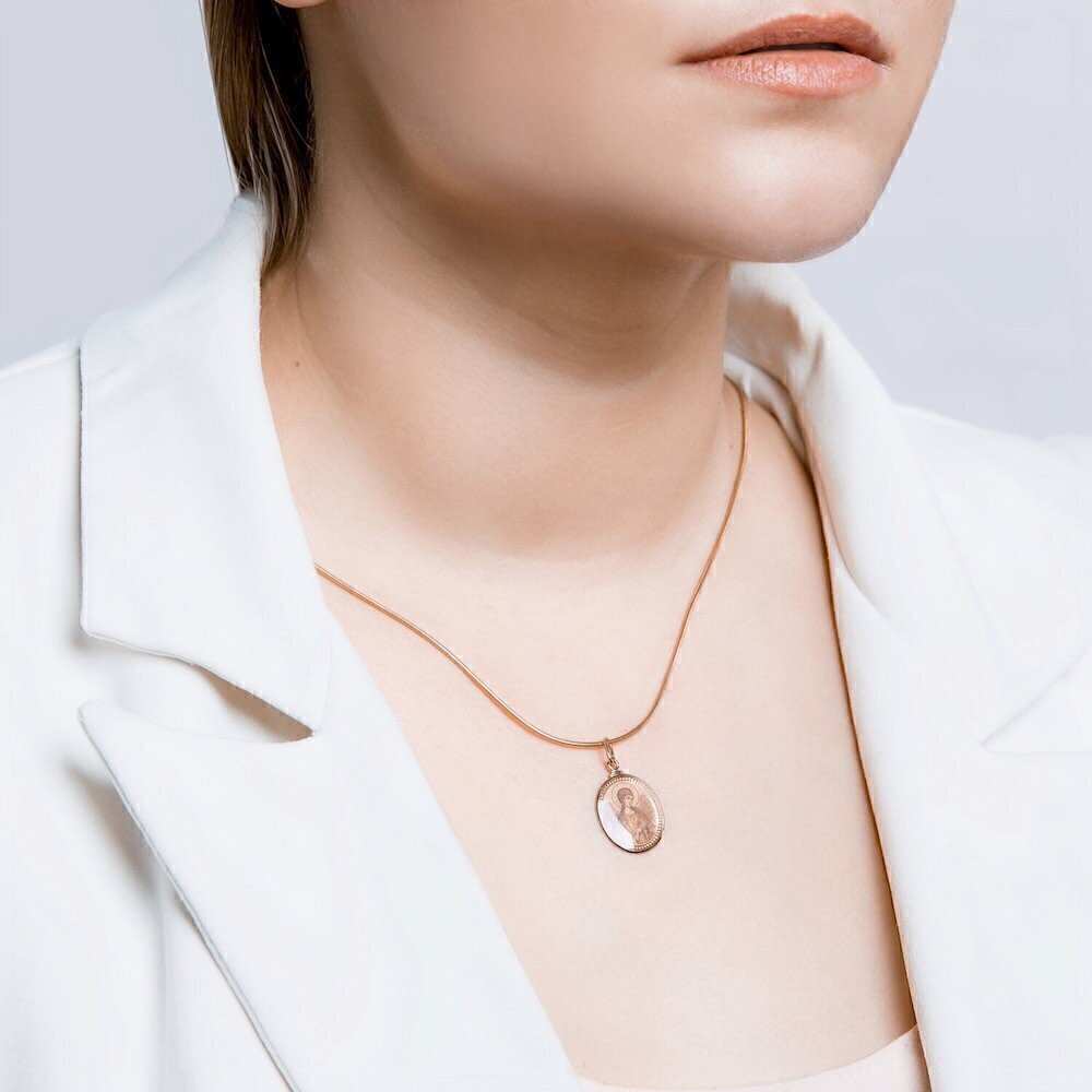 Купить Образ из красного золота "Ангел Хранитель" (51084)