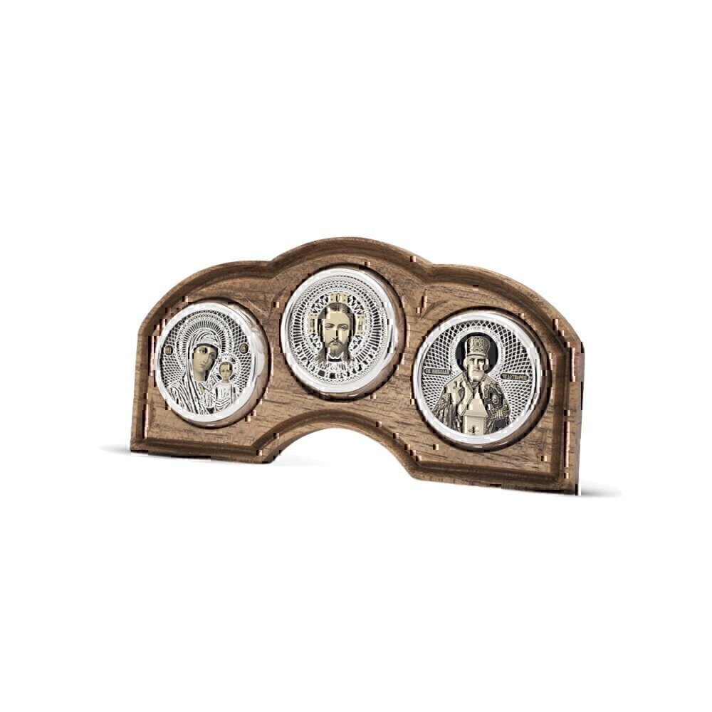Купить Икона автомобильная "Триптих" (11644)