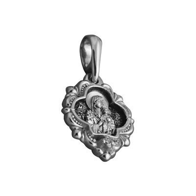 картинка Образ из серебра "Божия Матерь Неувядаемый" (52340) 