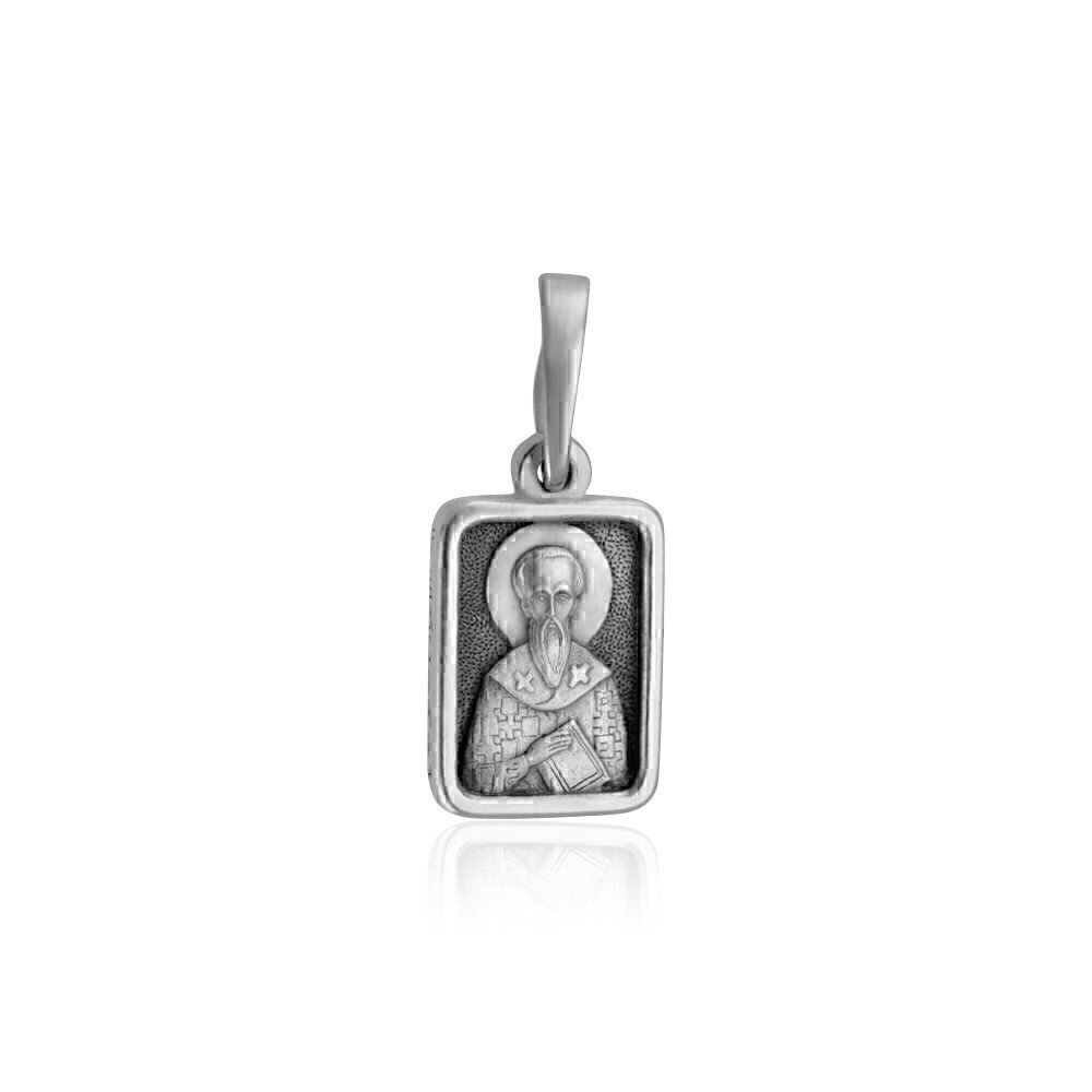 Купить Образ из серебра "Святой Василий Великий" (3798)