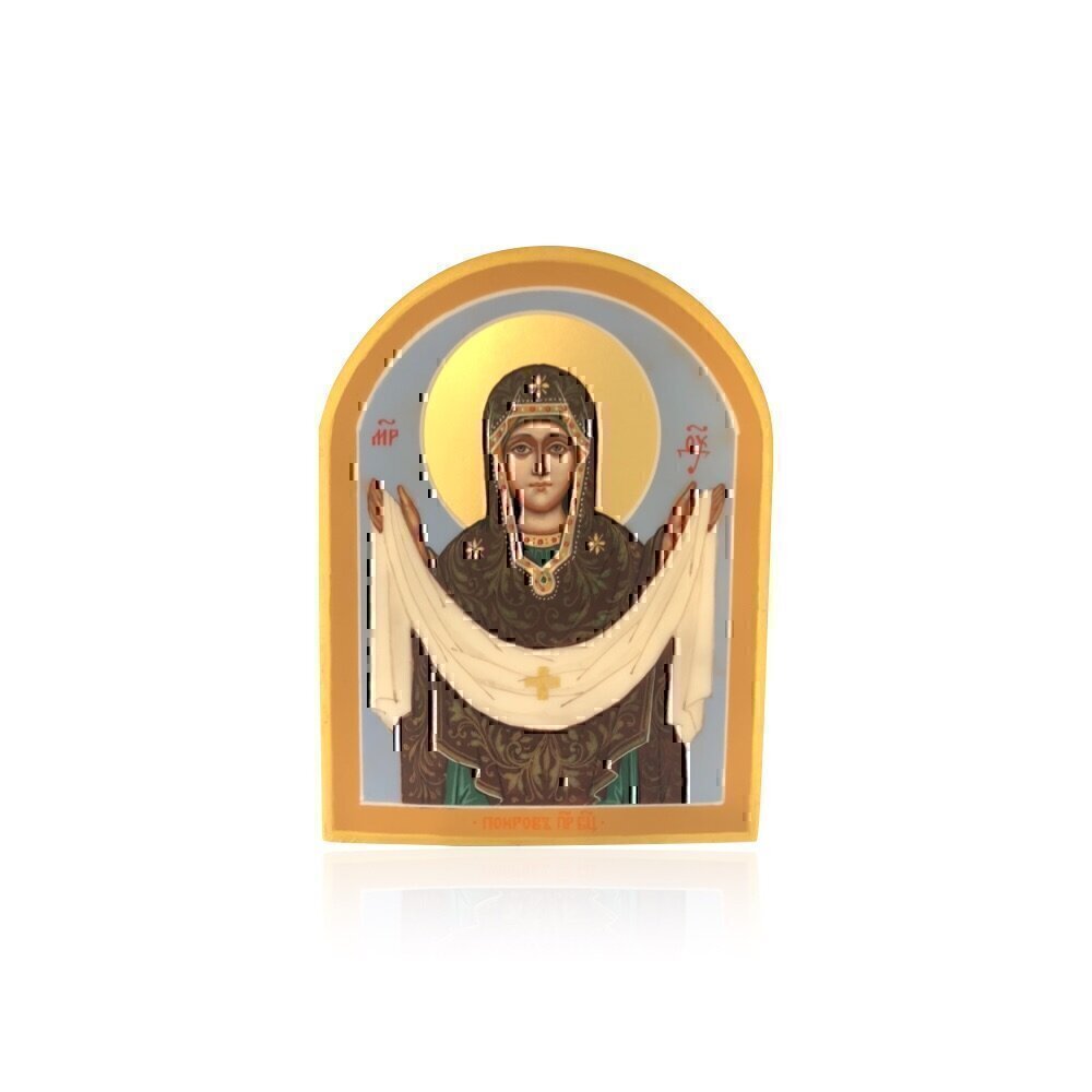 Купить Икона живописная "Божия Матерь Покрова" (10483)