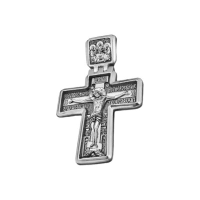 картинка Крест из серебра "Дивеевский" (42464) 