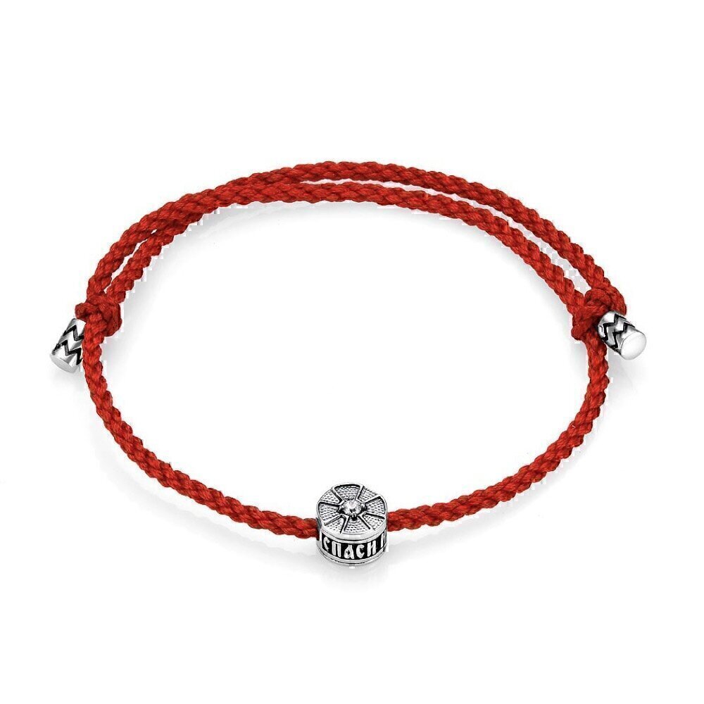 Купить Браслет шнурок "Спаси и Сохрани" (53512)