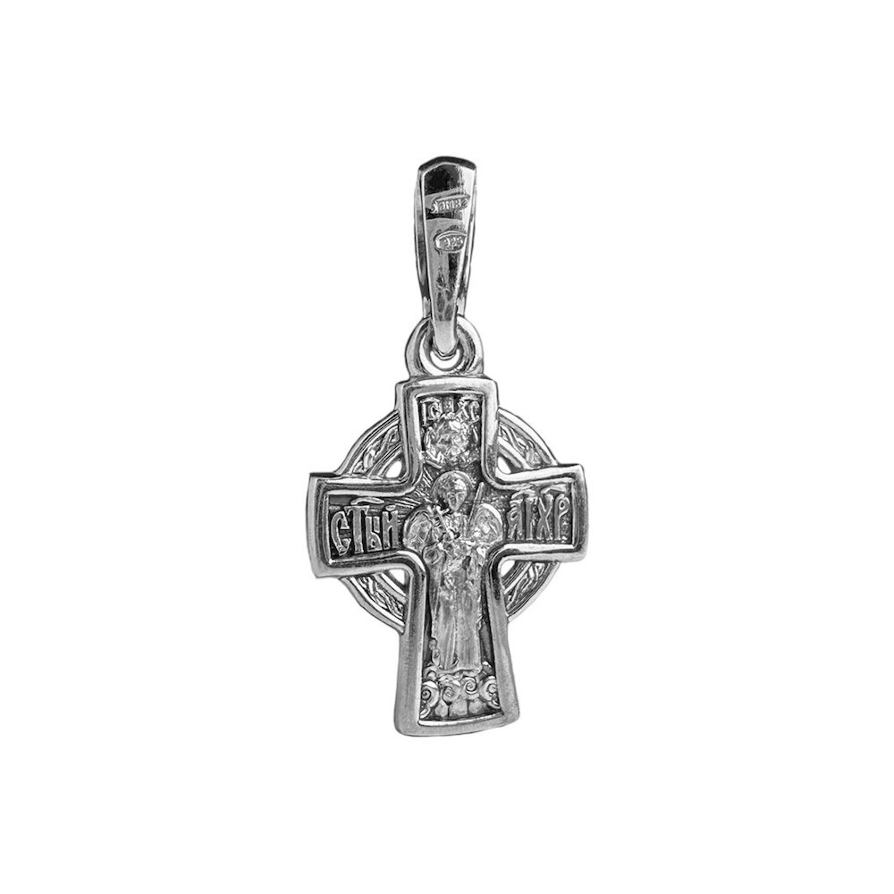 Купить Крест из серебра "Ангел Хранитель" (42432)