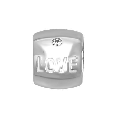Купить Шарм из серебра "Love" (36694)