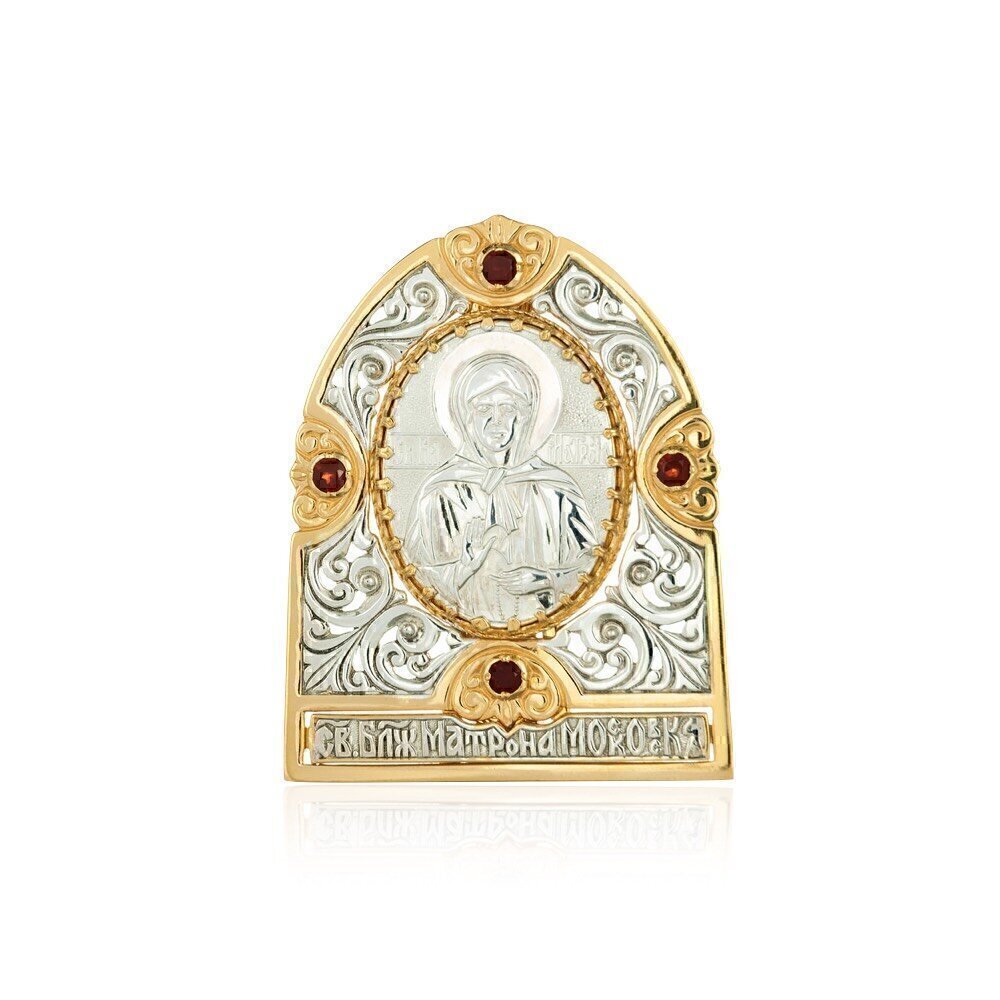 Купить Икона из серебра "Святая Матрона Московская" (1306)