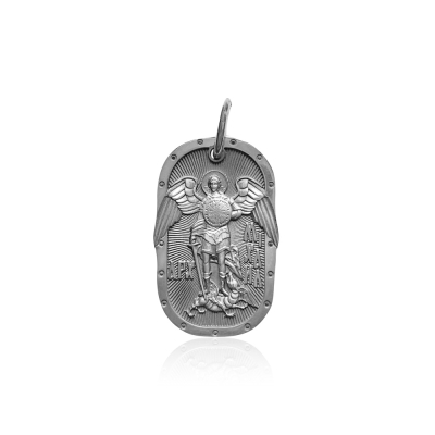картинка Образ из серебра "Архангел Михаил" (52769) 