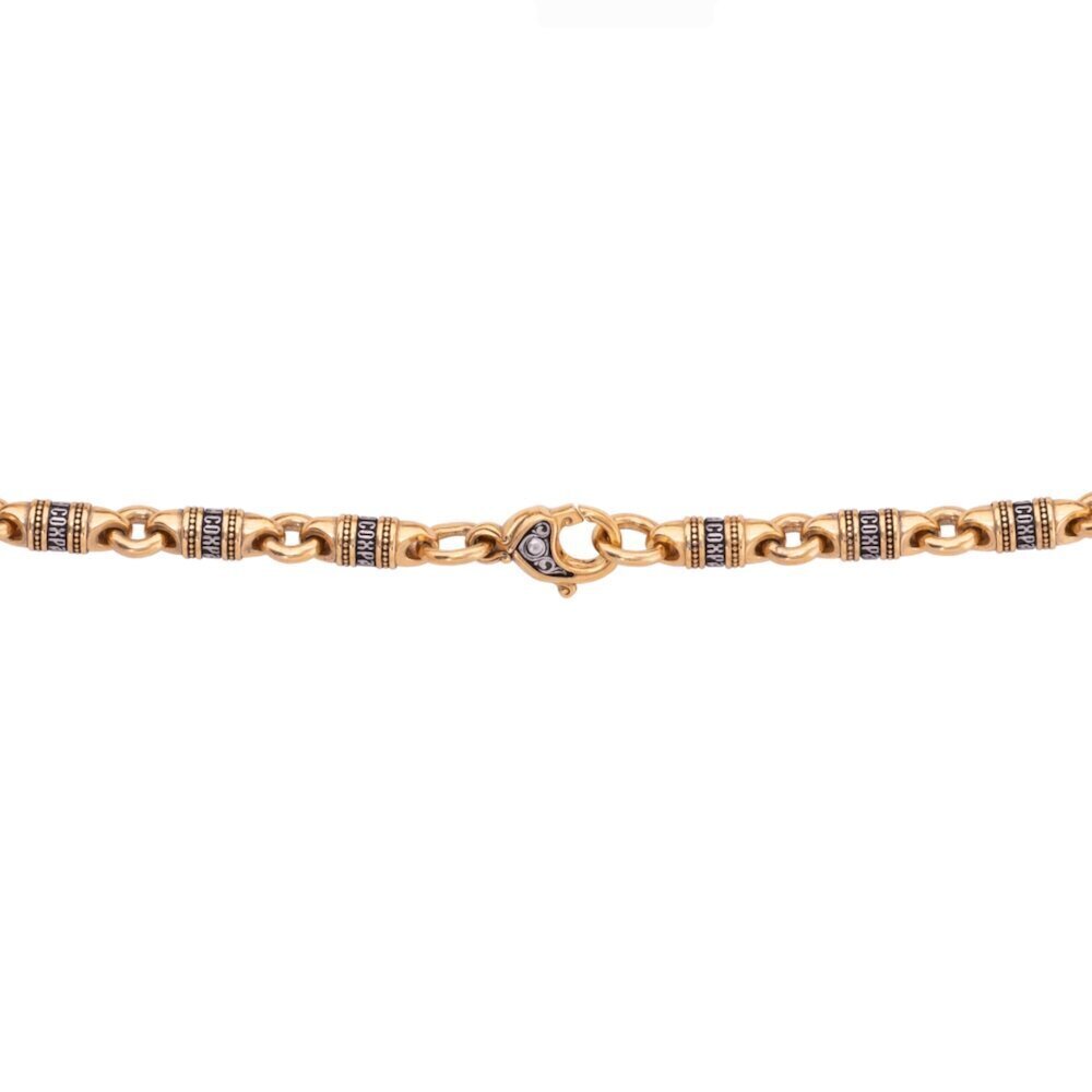 Купить Цепь литая из серебра "Спаси и Сохрани" (92504)