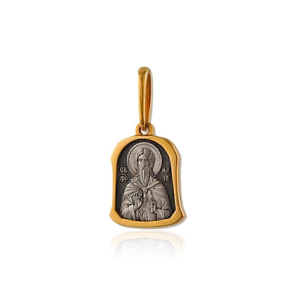 Купить Образ из серебра "Святой Илья Пророк" (3587)