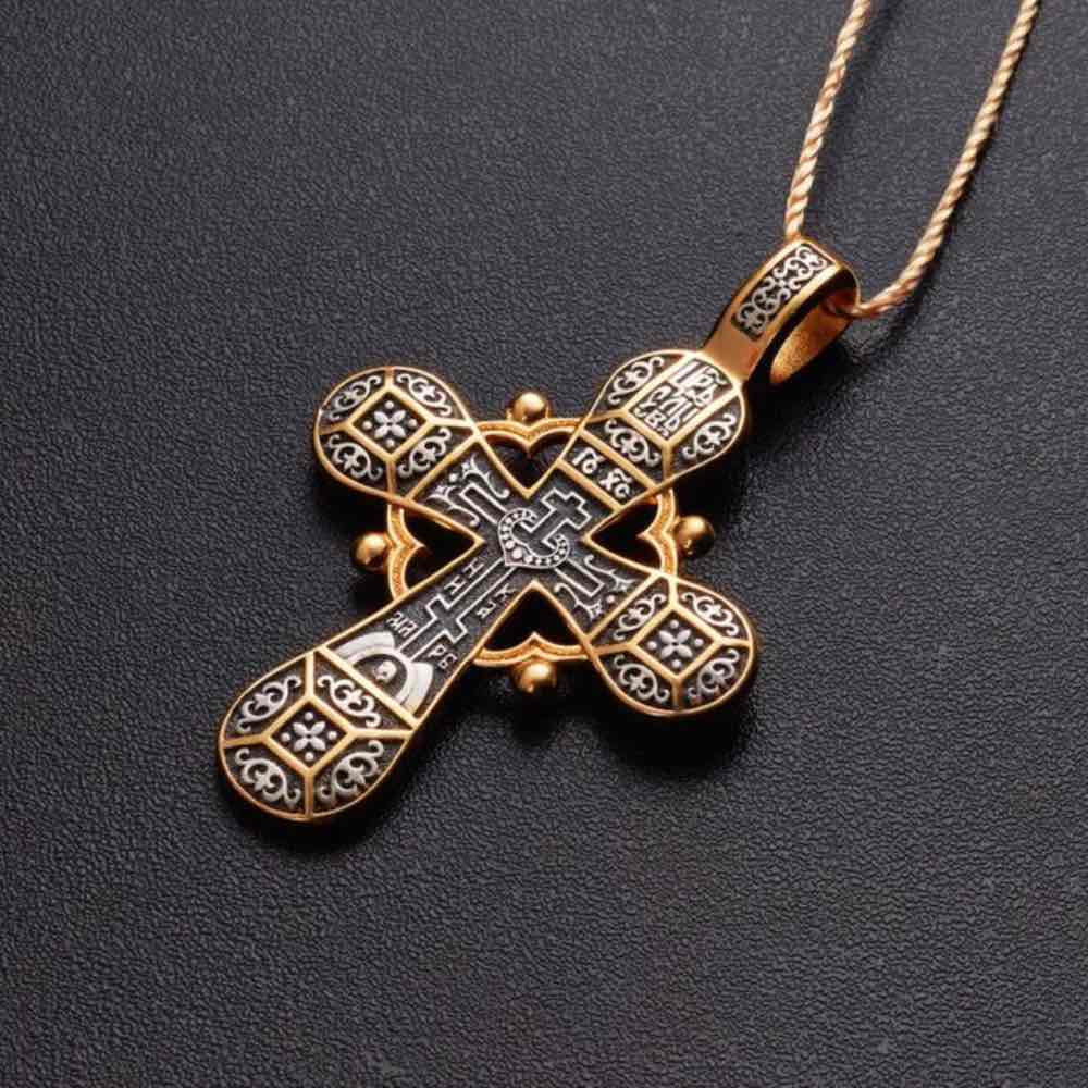 Купить Крест из серебра "Голгофский" (42832)